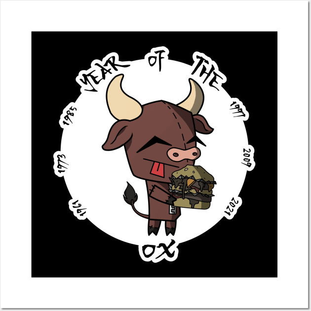 Gir, Year of the Ox Wall Art by Kitsuology